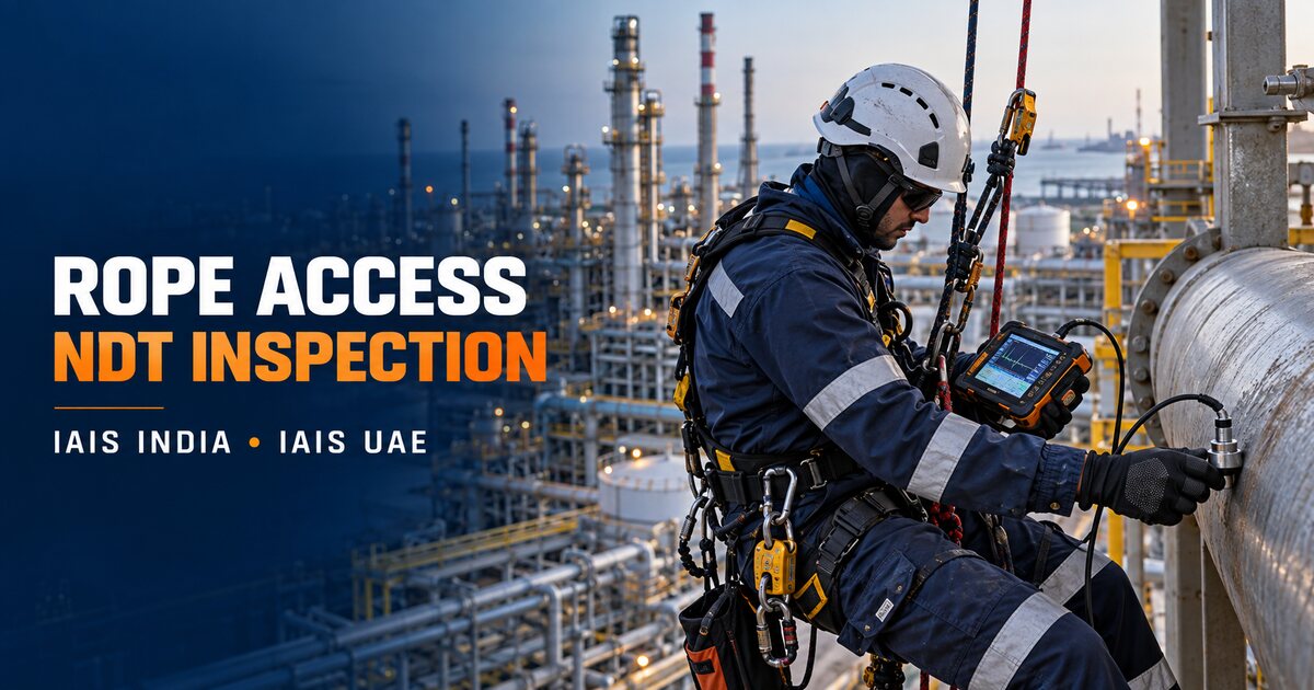 Rope access inspection services